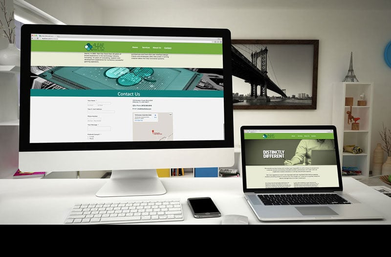 4leaf lotto website design