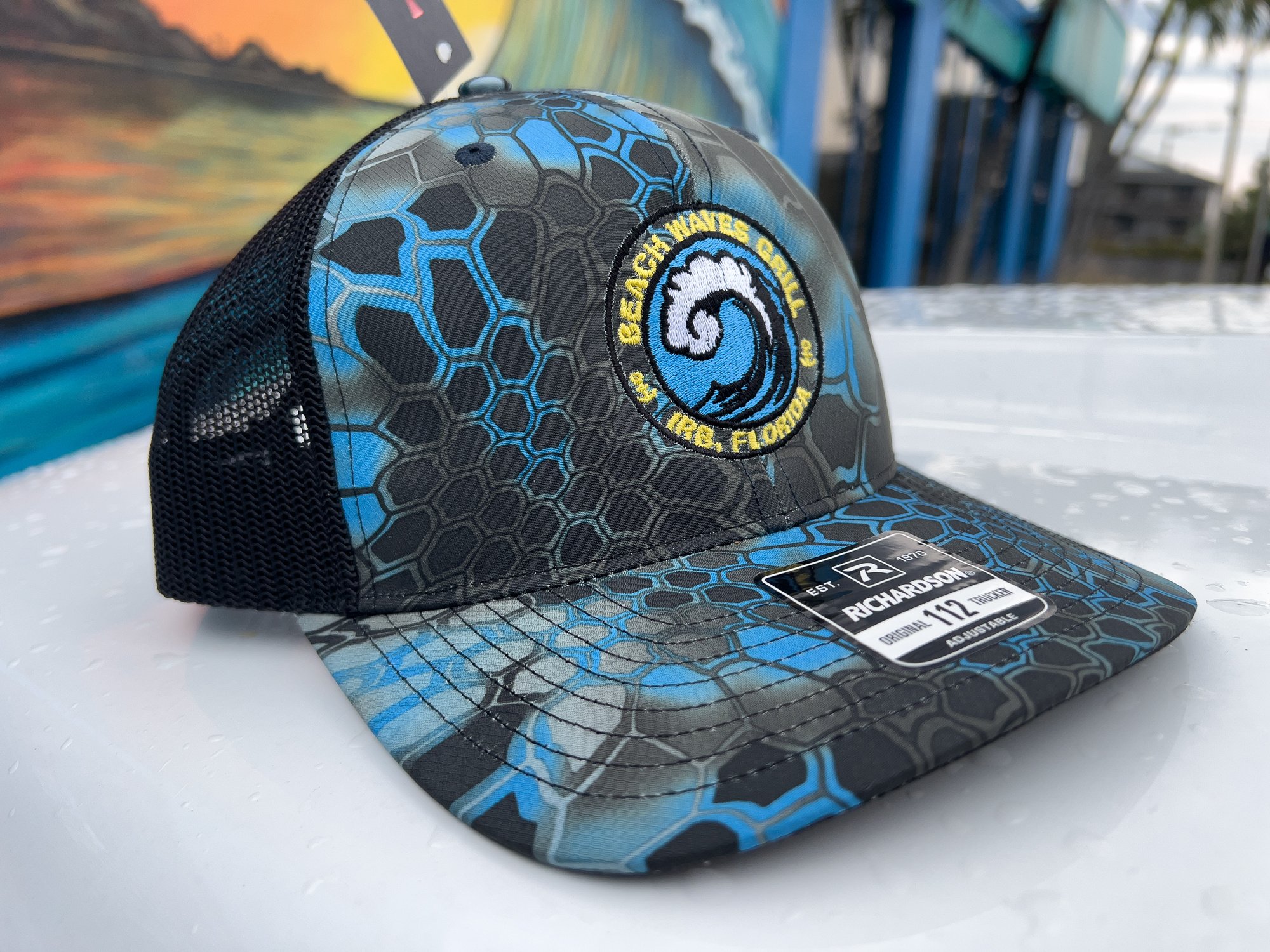 branded hat