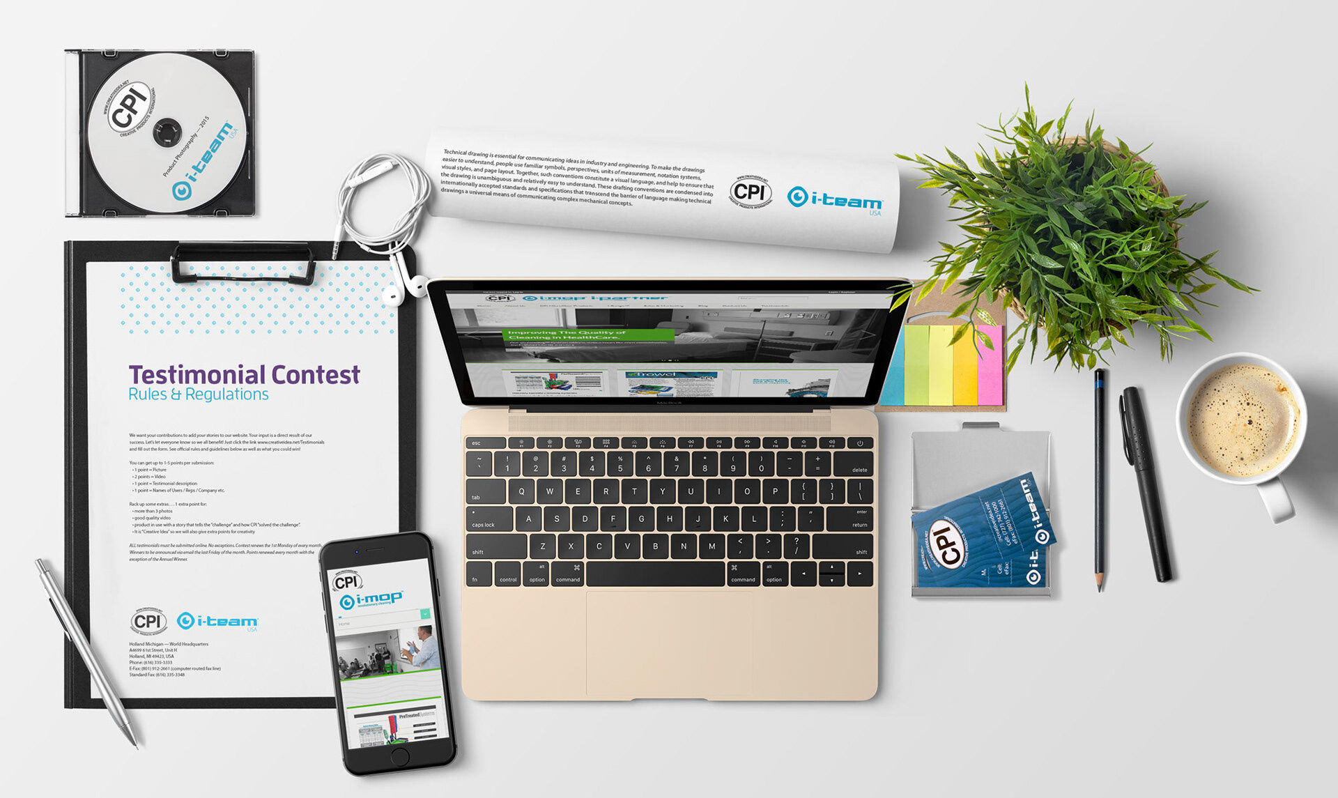 Creative Products International corporate identity