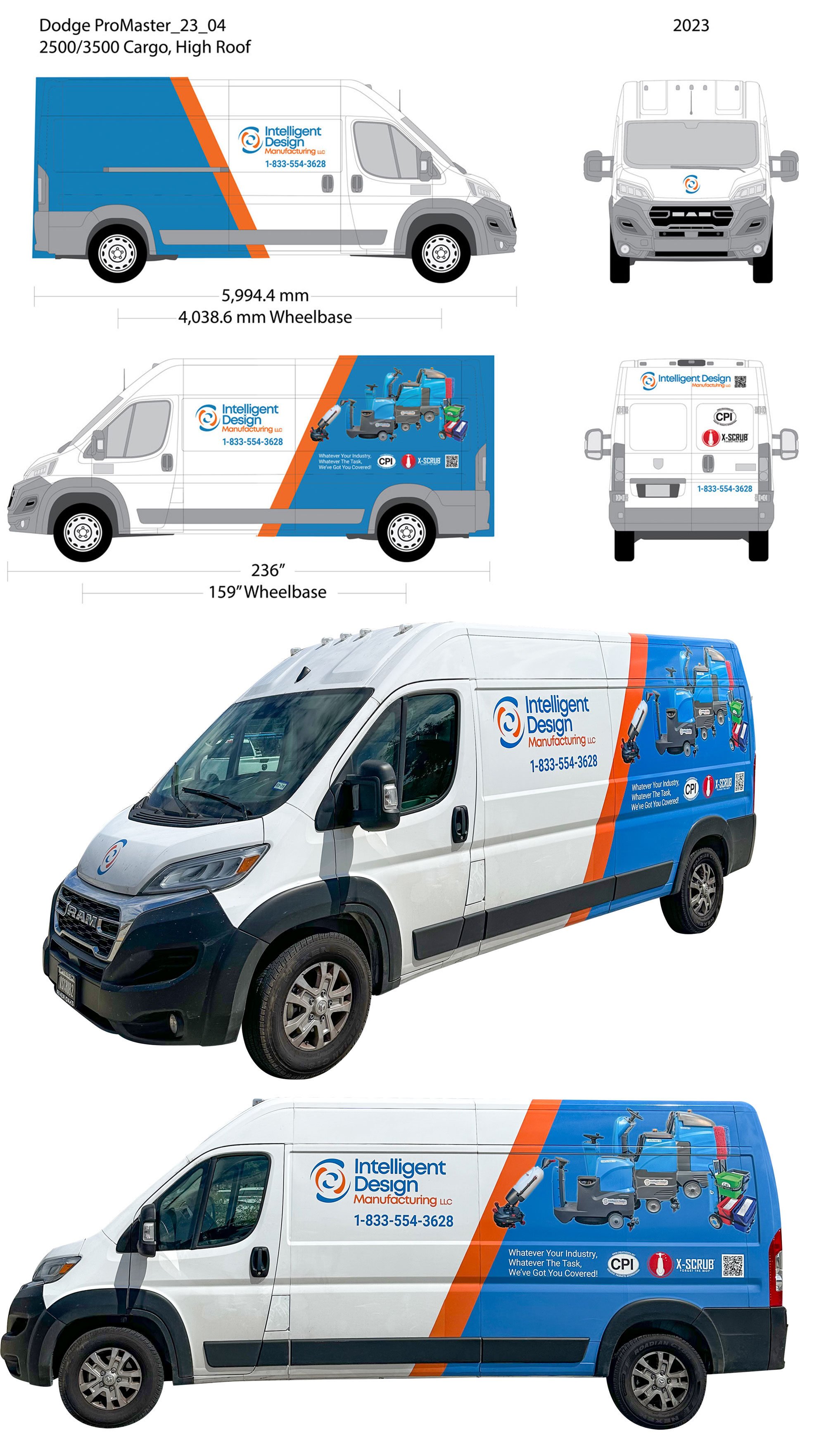 Branded Vehicle Wrap
